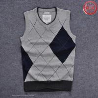 heren abercrombie and fitch v-hals vest-stil truien pattern grijs Kleren Bestellen 92wlw827